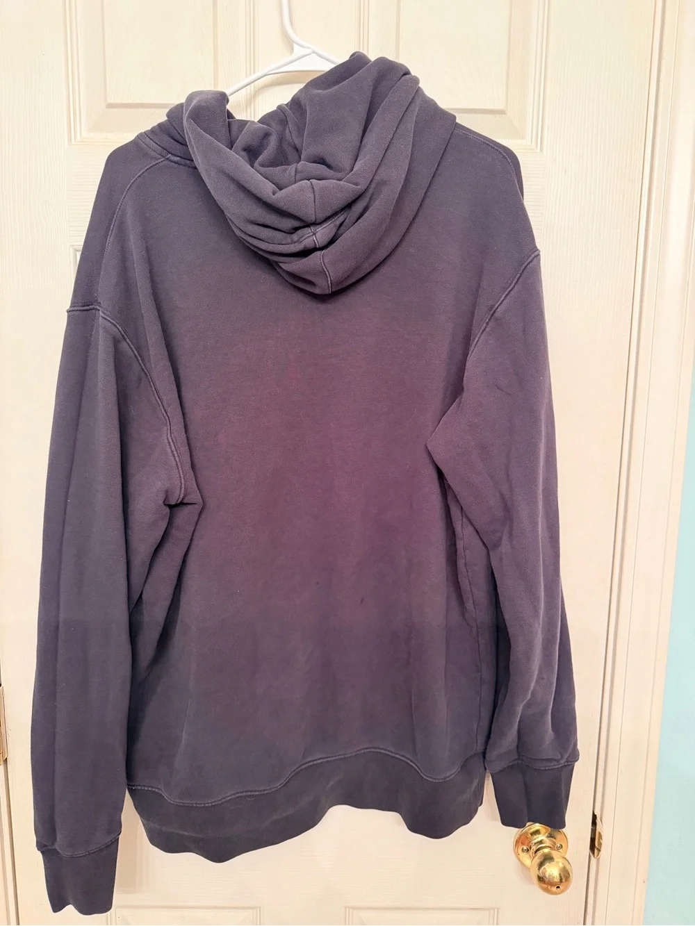 Adidas Pullover Hoodie in Washed Black
